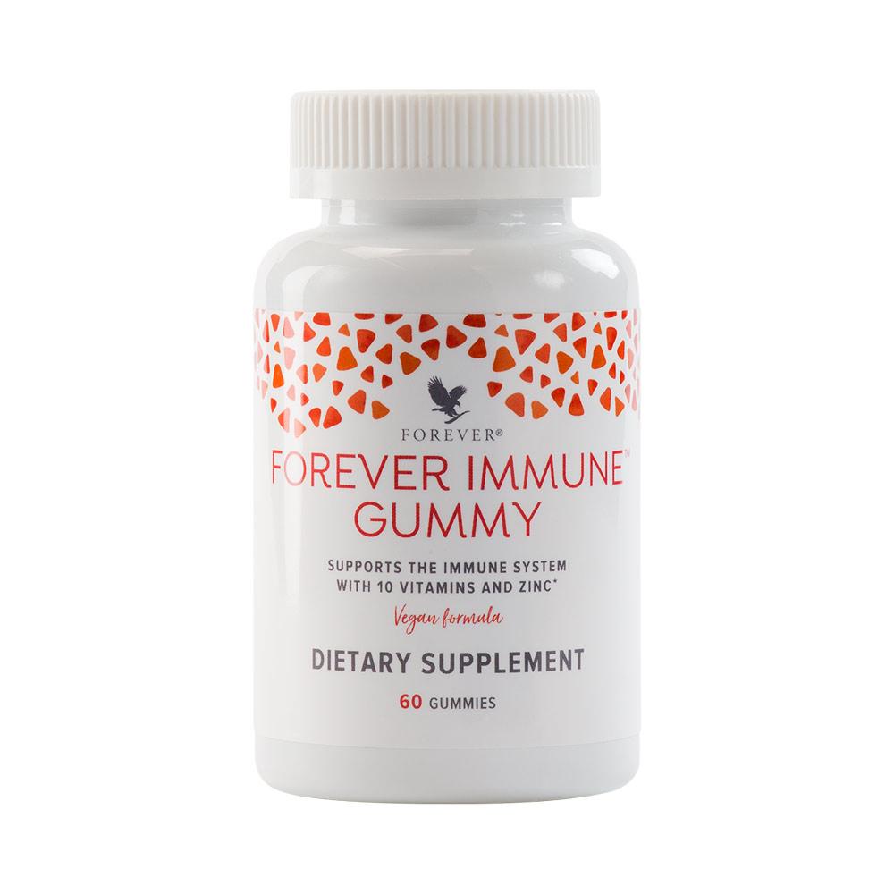 forever_immune_gummy مکمل ایمون گامی فوراور | مکمل ژله ای 10 ویتامین - تصویر 1